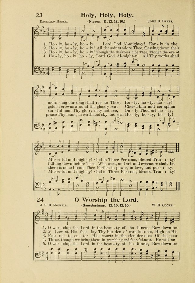 Northfield Hymnal No. 2 page 17