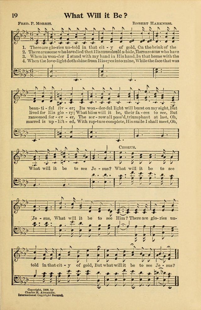 Northfield Hymnal No. 3 page 18