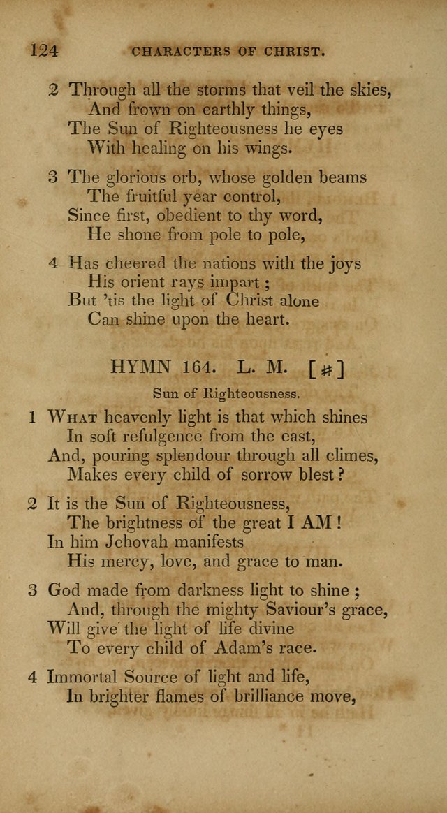 The New Hymn Book, Designed for Universalist Societies: compiled from approved authors, with variations and additions. Second Ed. page 135
