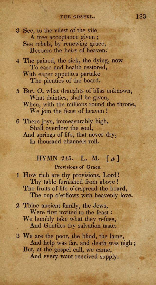 The New Hymn Book, Designed for Universalist Societies: compiled from approved authors, with variations and additions. Second Ed. page 194