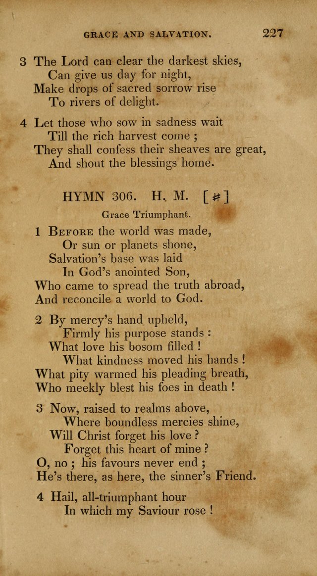 The New Hymn Book, Designed for Universalist Societies: compiled from approved authors, with variations and additions. Second Ed. page 238