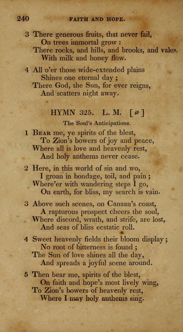 The New Hymn Book, Designed for Universalist Societies: compiled from approved authors, with variations and additions. Second Ed. page 251