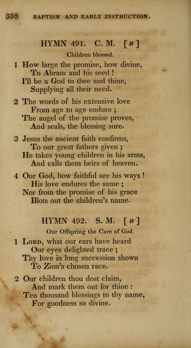 The New Hymn Book, Designed for Universalist Societies: compiled from approved authors, with variations and additions. Second Ed. page 369