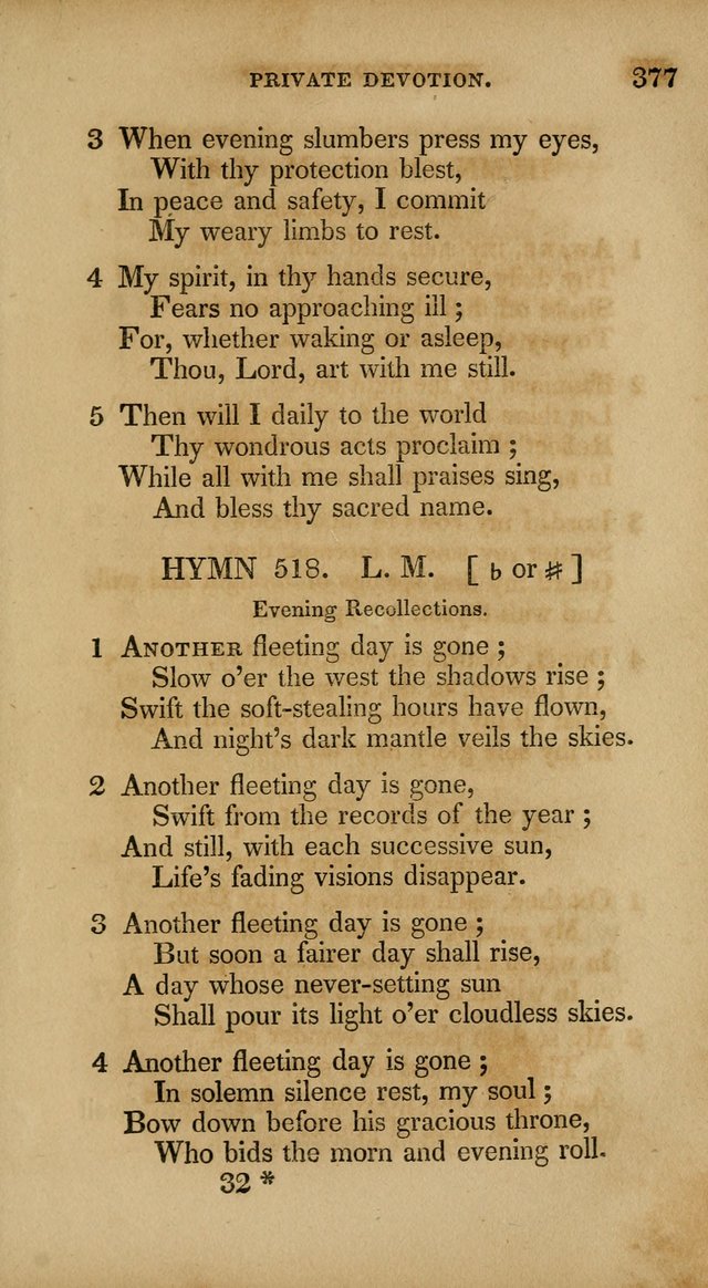 The New Hymn Book, Designed for Universalist Societies: compiled from approved authors, with variations and additions. Second Ed. page 388
