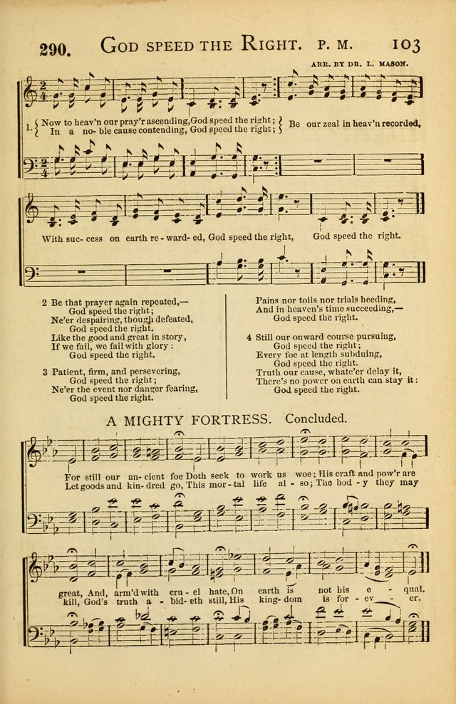 National Hymn and Tune Book: for congregations, schools and the home page 103