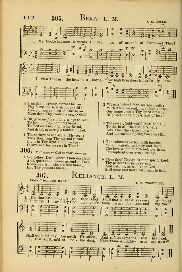 National Hymn and Tune Book: for congregations, schools and the home page 112