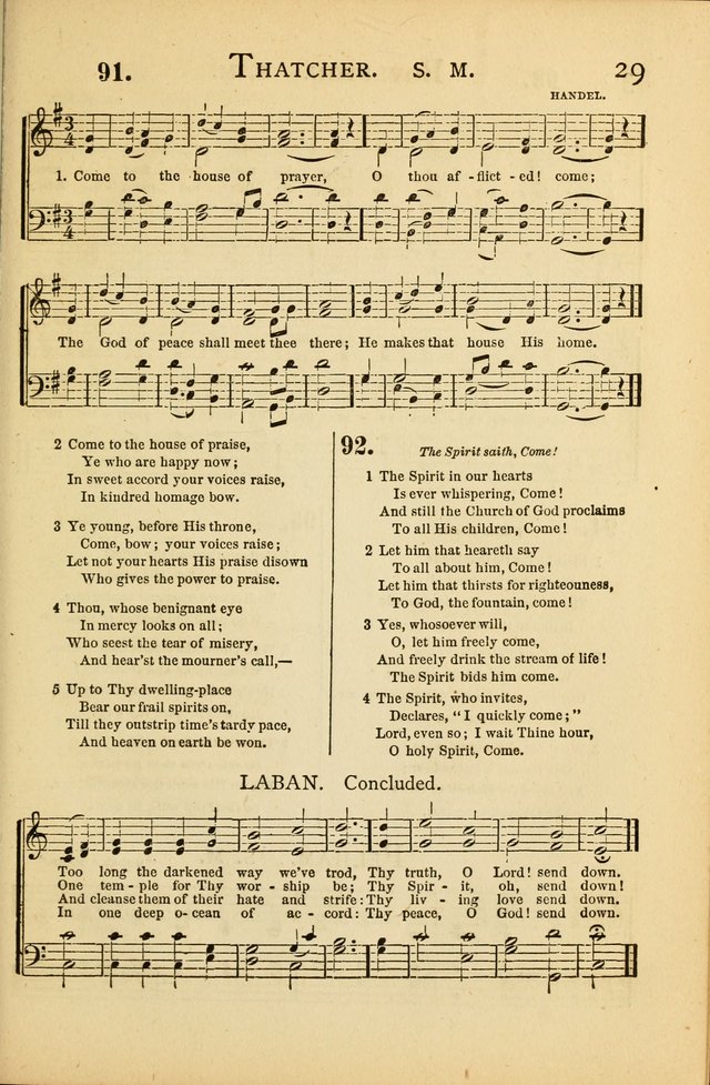 National Hymn and Tune Book: for congregations, schools and the home page 29