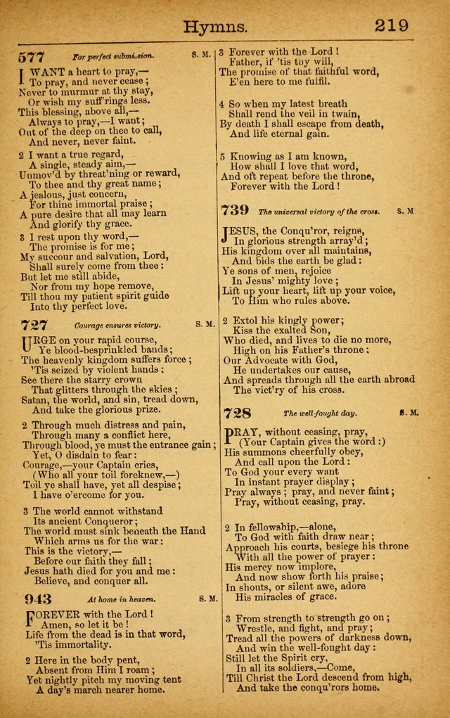New Hymn and Tune Book: an Offering of Praise for the Use of the African M. E. Zion Church of America page 224