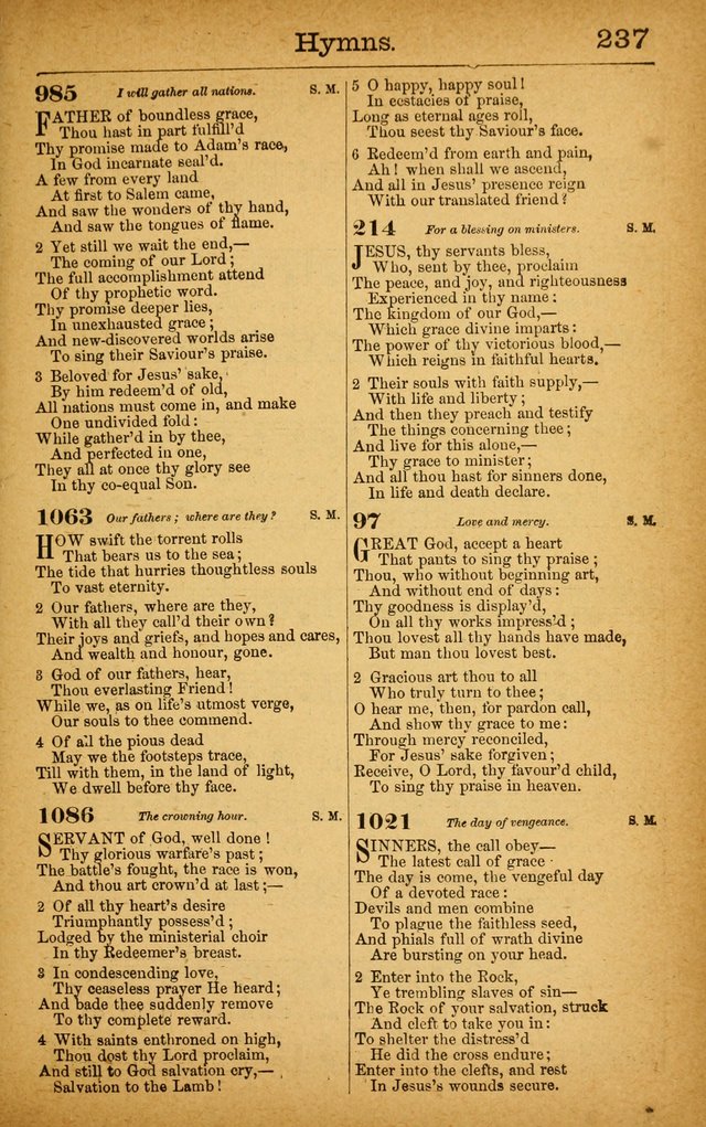 New Hymn and Tune Book: an Offering of Praise for the Use of the African M. E. Zion Church of America page 242