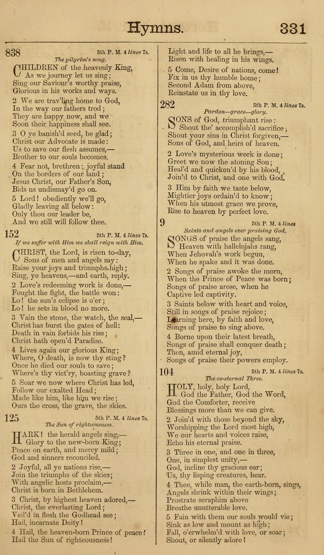 New Hymn and Tune book: an Offering of Praise for the Methodist Episcopal Church page 338