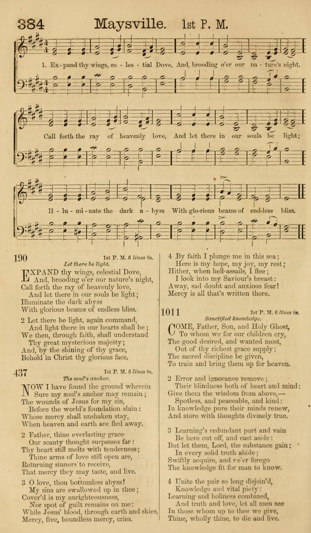 New Hymn and Tune book: an Offering of Praise for the Methodist Episcopal Church page 391
