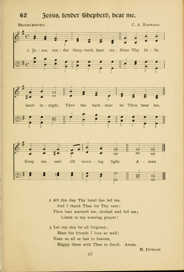 Northfield Hymns for Young People page 67