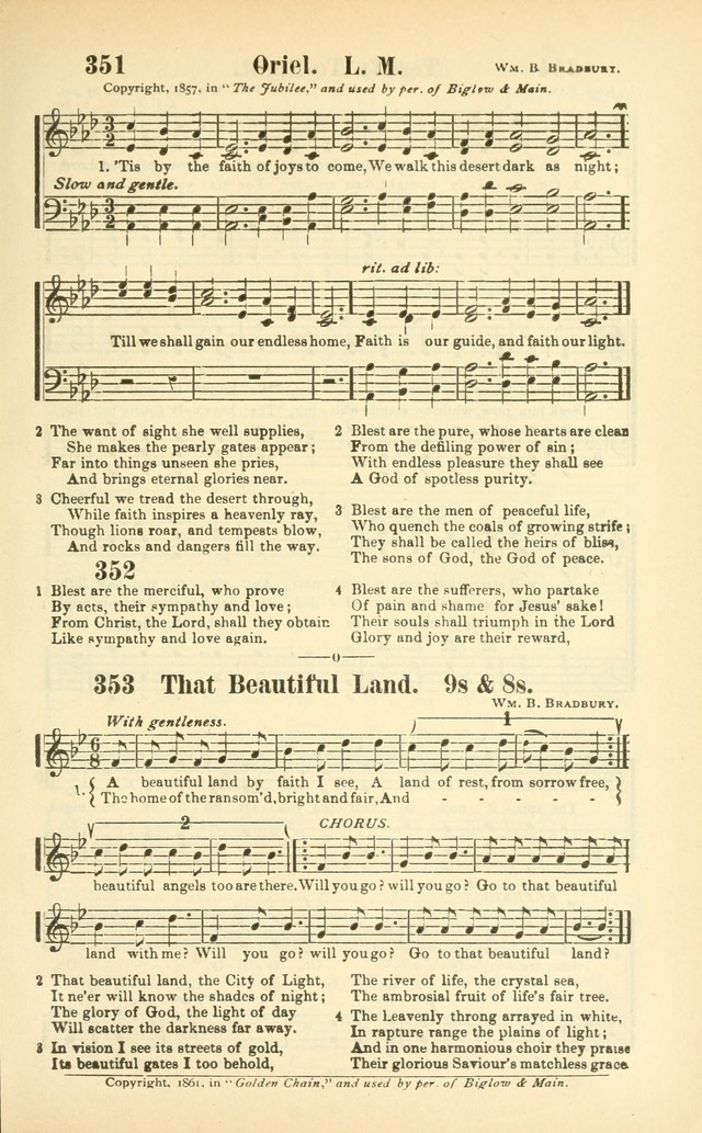 The New Jubilee Harp: or Christian hymns and songs. a new collection of hymns and tunes for public and social worship (With supplement) page 215