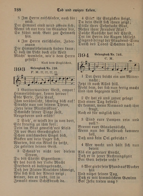 Der Neue Kleine Psalter: Zionslieder für den Gebrauch in Erbauungsstunden und Lagerversammlungen page 188