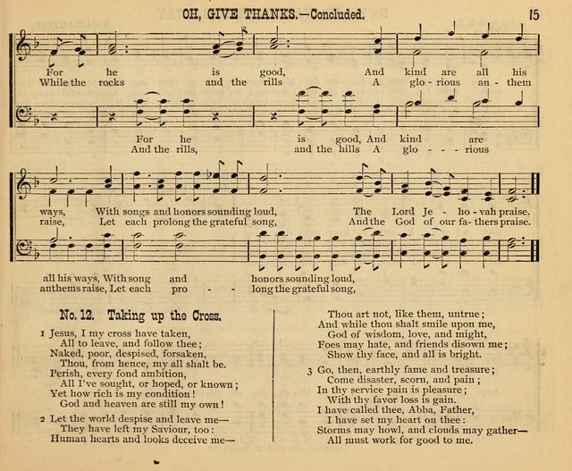 New Life No. 2: songs and tunes for Sunday schools, prayer meetings, and revival occasions page 15