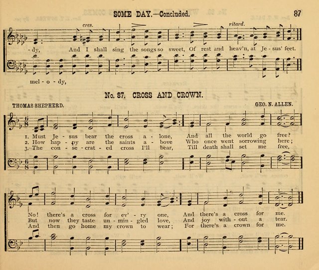 New Life No. 2: songs and tunes for Sunday schools, prayer meetings, and revival occasions page 87