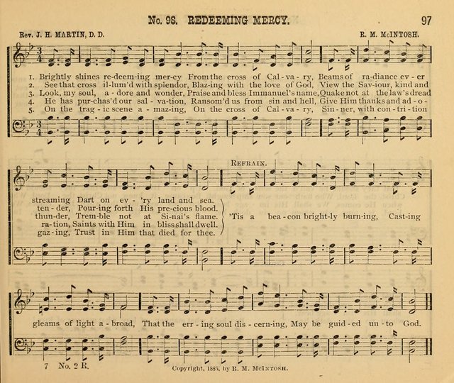 New Life No. 2: songs and tunes for Sunday schools, prayer meetings, and revival occasions page 97