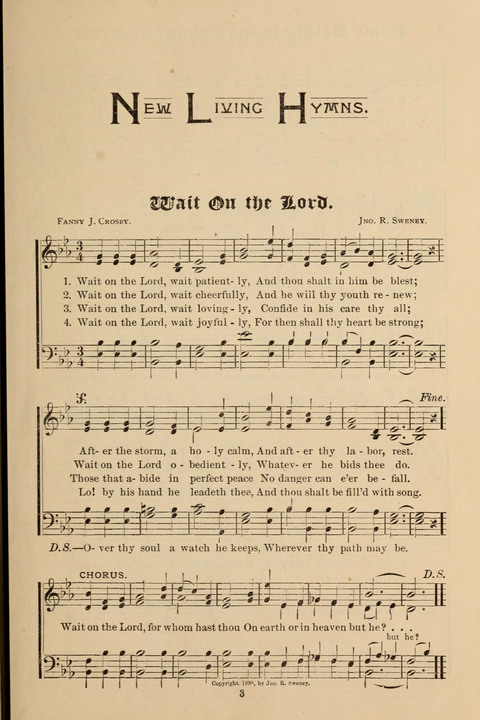 The New Living Hymns (Living Hymns No. 2) page 1