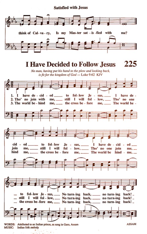 The New National Baptist Hymnal (21st Century Edition) page 255