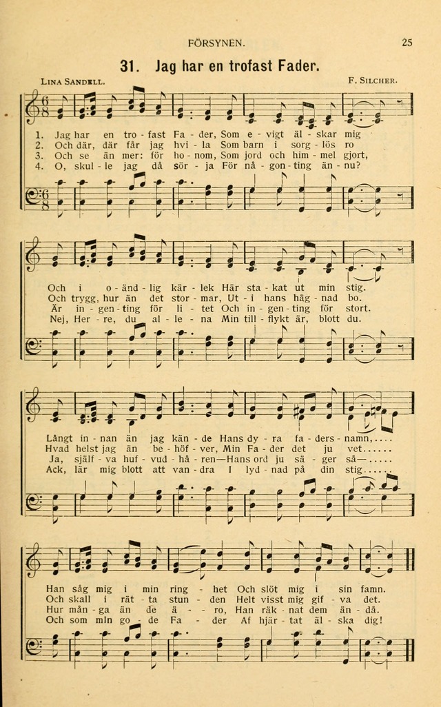 Nya Psalmisten: sånger för allmän och enskild uppbyggelse page 25