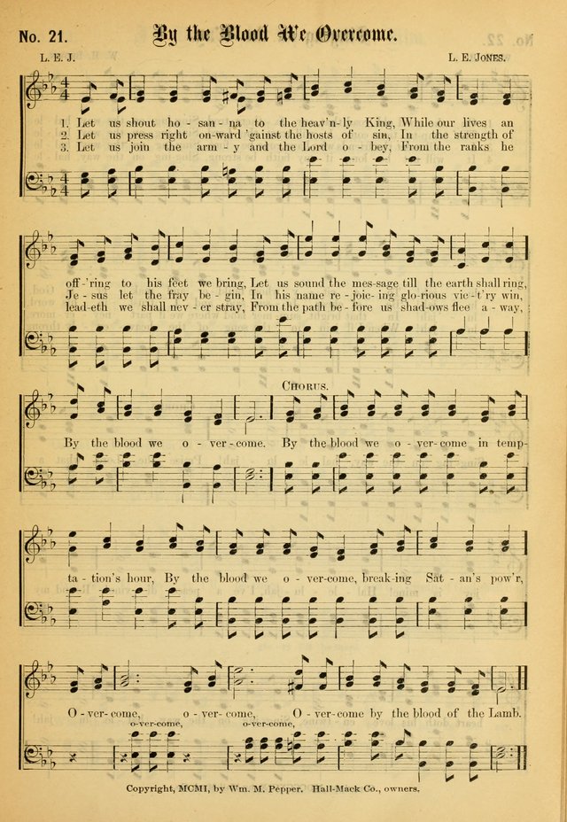New Songs of the Gospel (Nos. 1, 2, and 3 combined) page 21
