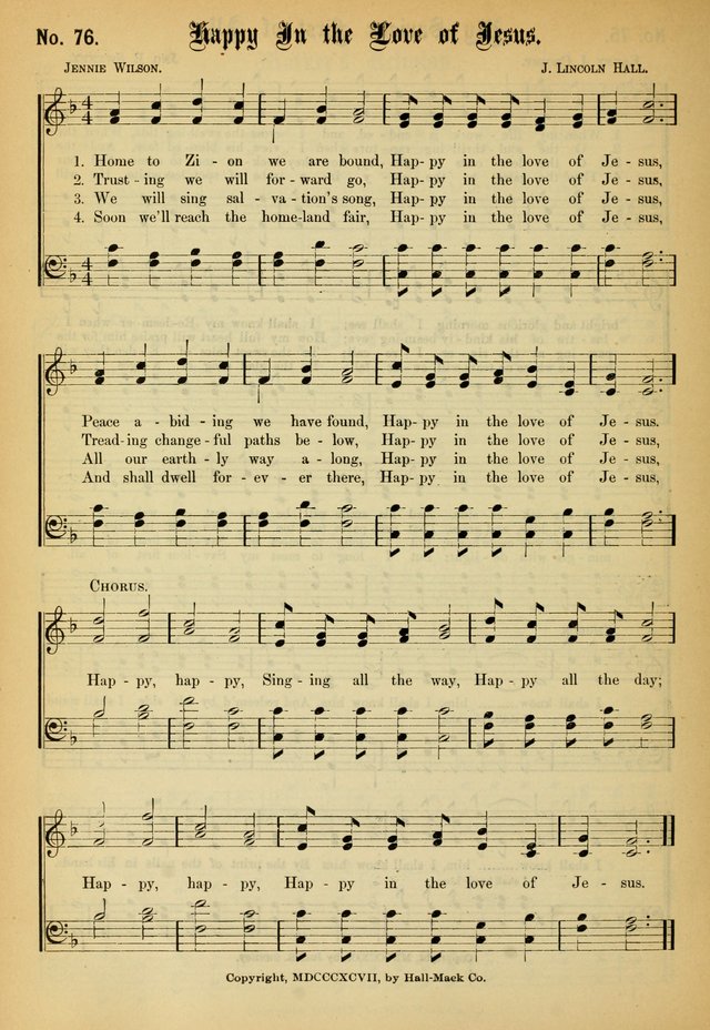 New Songs of the Gospel (Nos. 1, 2, and 3 combined) page 76