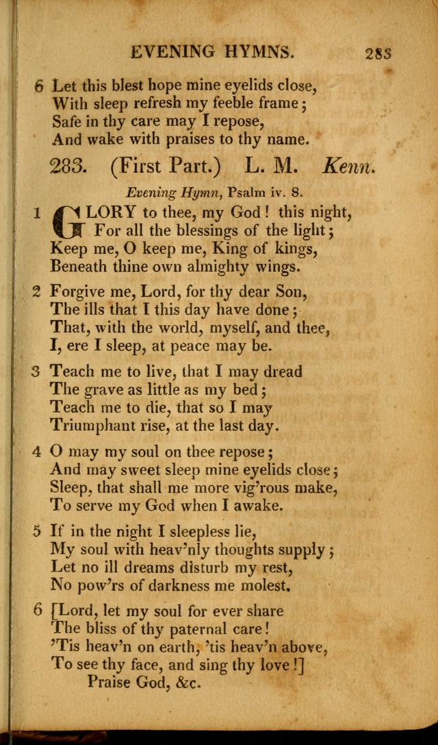 A New Selection of Nearly Eight Hundred Evangelical Hymns, from More than  200 Authors in England, Scotland, Ireland, & America, including a great number of originals, alphabetically arranged page 314