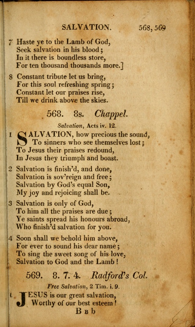 A New Selection of Nearly Eight Hundred Evangelical Hymns, from More than  200 Authors in England, Scotland, Ireland, & America, including a great number of originals, alphabetically arranged page 564