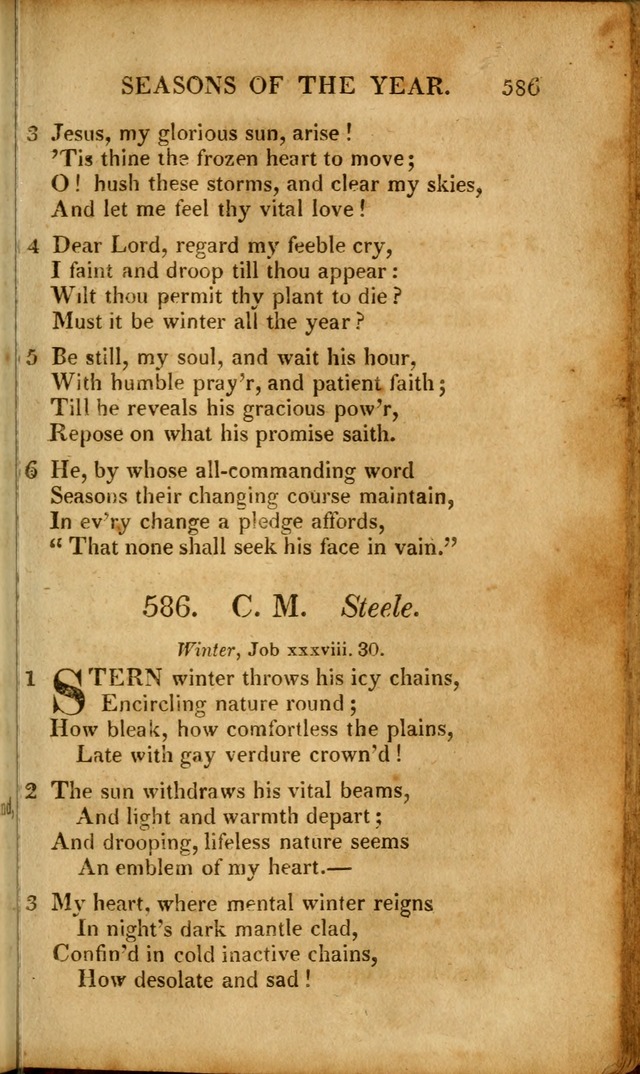 A New Selection of Nearly Eight Hundred Evangelical Hymns, from More than  200 Authors in England, Scotland, Ireland, & America, including a great number of originals, alphabetically arranged page 578