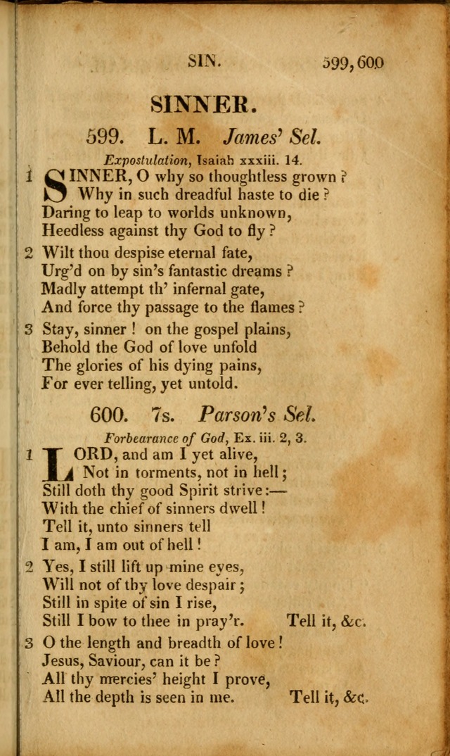 A New Selection of Nearly Eight Hundred Evangelical Hymns, from More than  200 Authors in England, Scotland, Ireland, & America, including a great number of originals, alphabetically arranged page 590