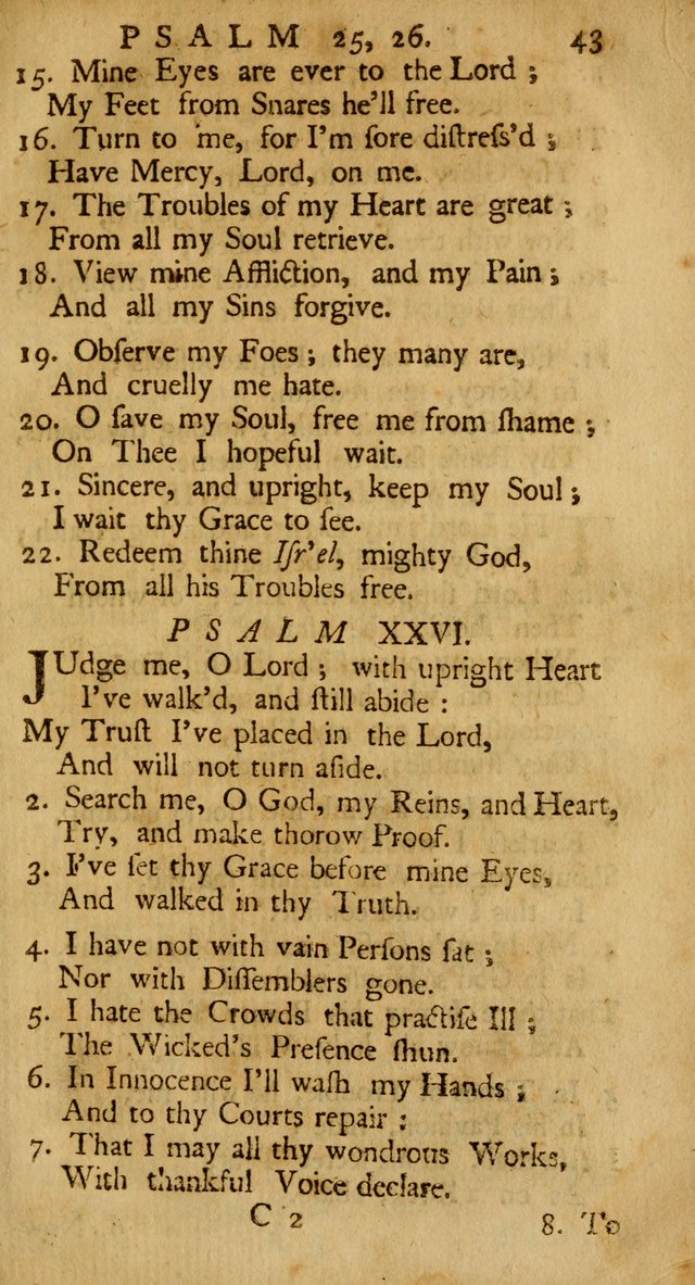 A New Version of the Psalms of David: Fitted to the Tunes Used in the Churches, With Several Hymns Out of the Old, and New, Testament page 52
