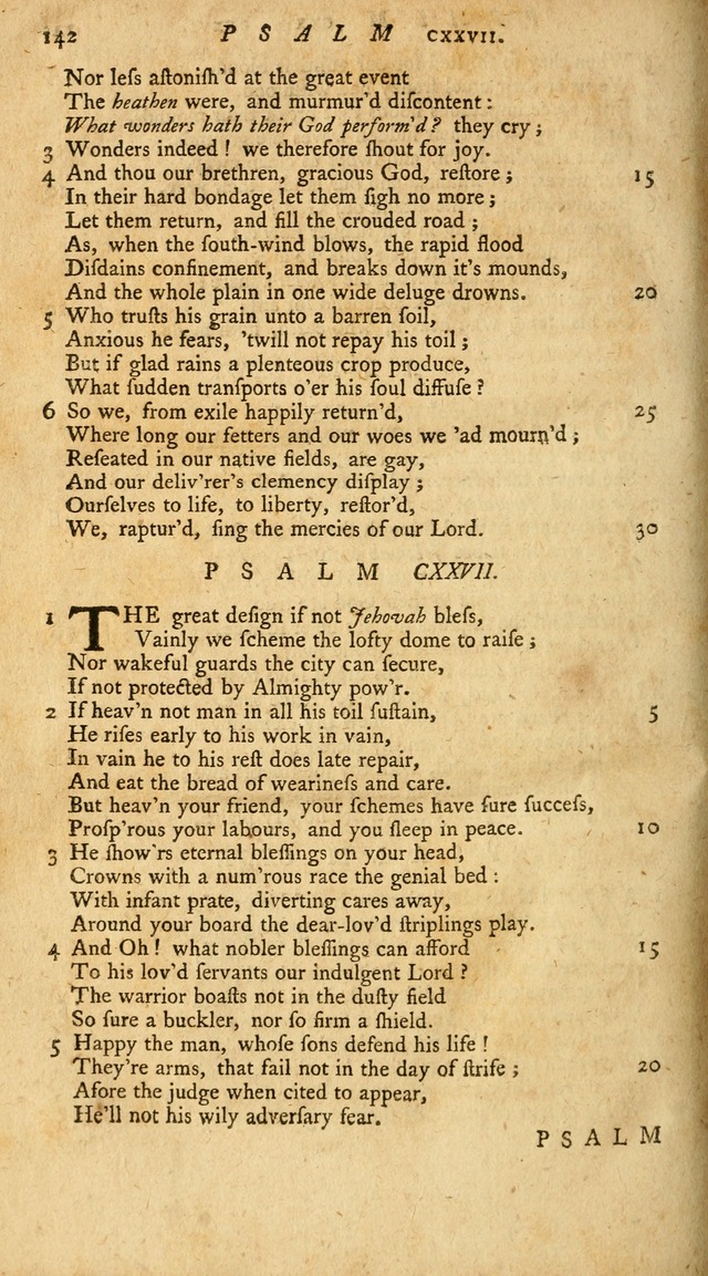 New Version of the Psalms of David page 144