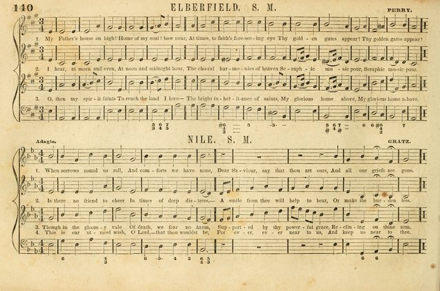The New York Choralist: a new and copious collection of Psalm and hymn tunes adapted to all the various metres in general use with a large variety of anthems and set pieces page 140