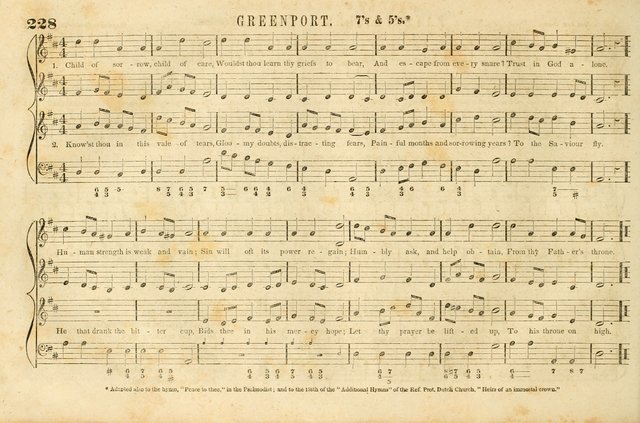 The New York Choralist: a new and copious collection of Psalm and hymn tunes adapted to all the various metres in general use with a large variety of anthems and set pieces page 228