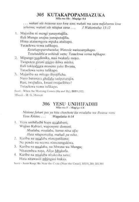 Nyimbo Za Imani Yetu page 156