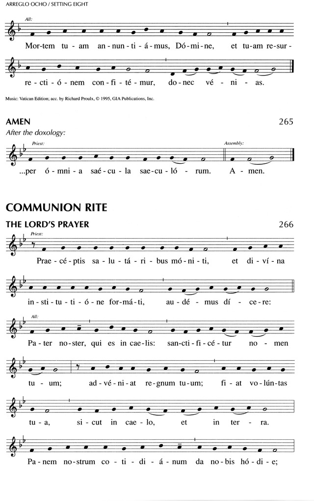 Oramos Cantando = We Pray In Song page 231