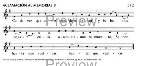 Oramos Cantando = We Pray In Song page 262