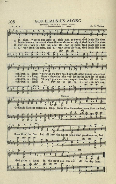 Old Fashioned Revival Hour Songs page 106