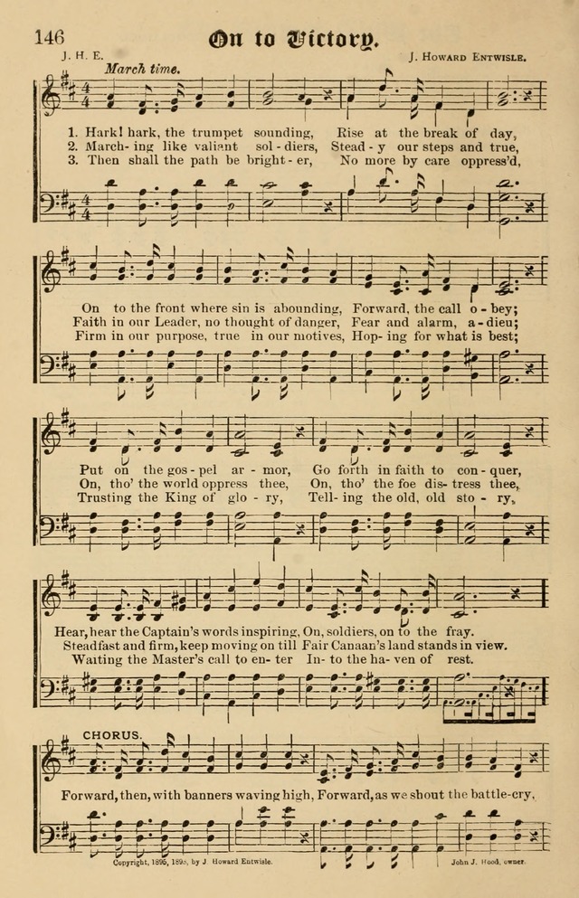 Our Hymns: compiled for use in the services of the Baptist Temple page 146