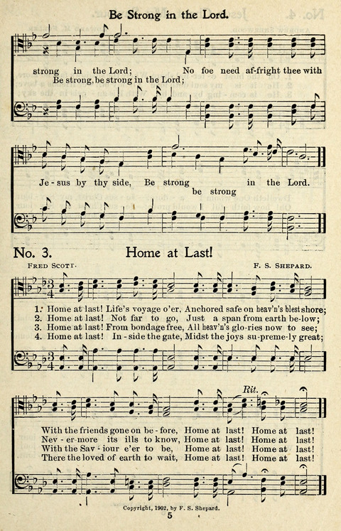 One Hundred Gospel Hymns: for male voices page 3
