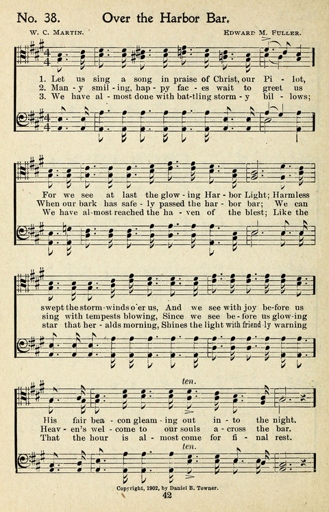 One Hundred Gospel Hymns: for male voices page 40