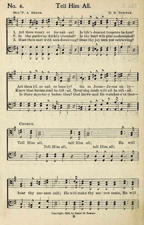 One Hundred Gospel Hymns: for male voices page 6