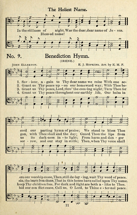 One Hundred Gospel Hymns: for male voices page 9