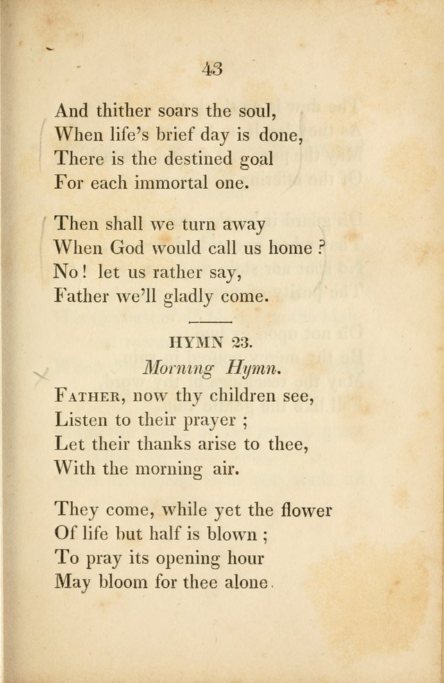 Original Hymns for Sabbath Schools page 36