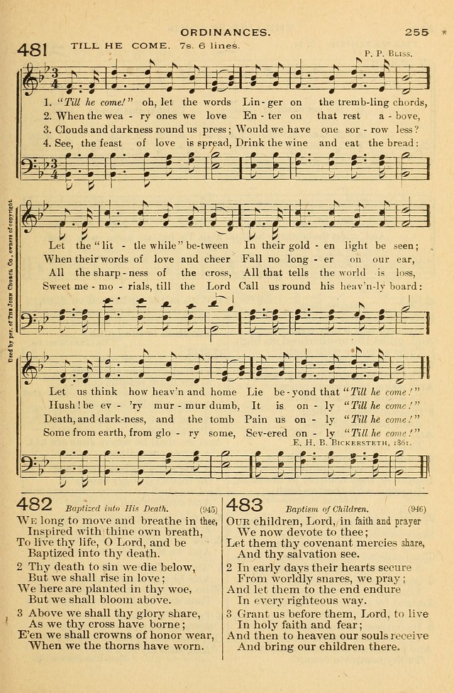 The Otterbein Hymnal: for use in public and social worship page 260
