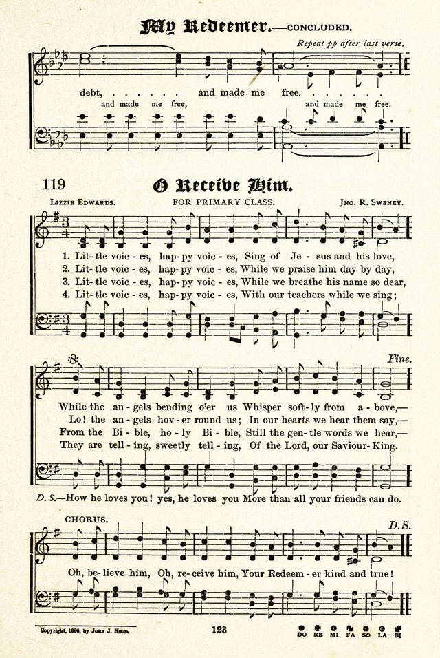 On Joyful Wing : A Book of Praise and Song page 121
