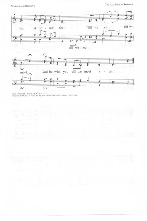 One Lord, One Faith, One Baptism: an African American ecumenical hymnal page 320
