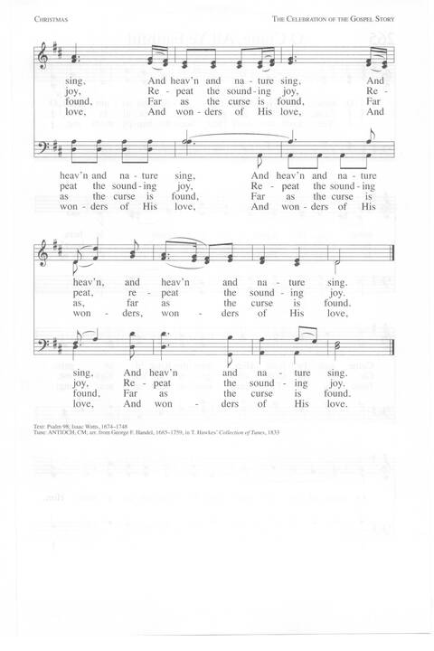 One Lord, One Faith, One Baptism: an African American ecumenical hymnal page 412