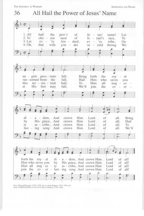 One Lord, One Faith, One Baptism: an African American ecumenical hymnal page 51