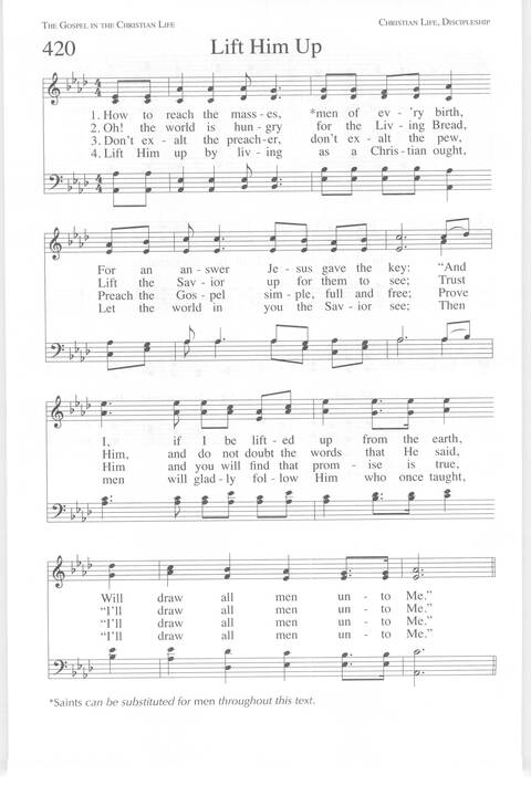 One Lord, One Faith, One Baptism: an African American ecumenical hymnal page 667